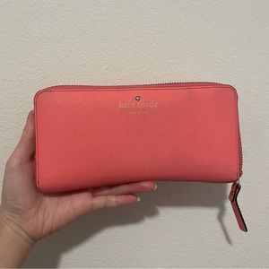 Kate Spade Pink Continental Wallet